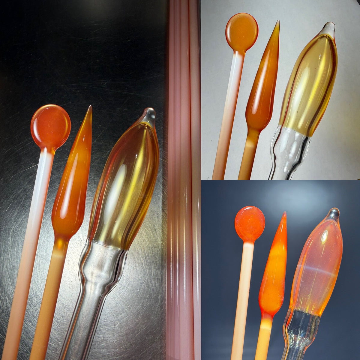 Exp. Light Orange Opal Rod