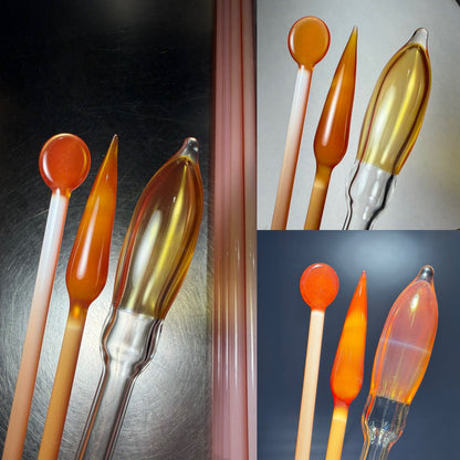 Exp. Light Orange Opal Rod
