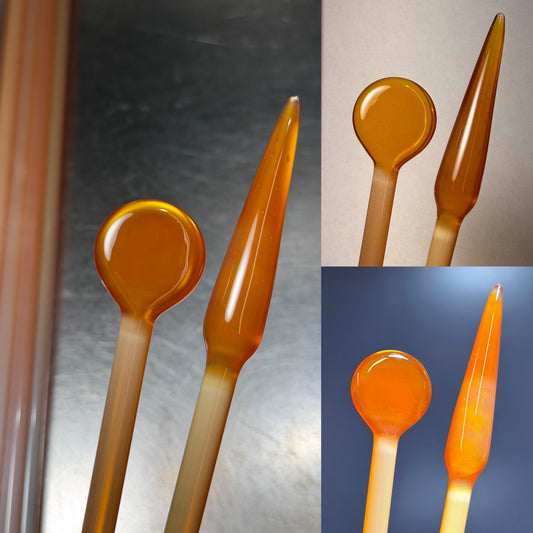 Exp. Light Orange Opal Rod