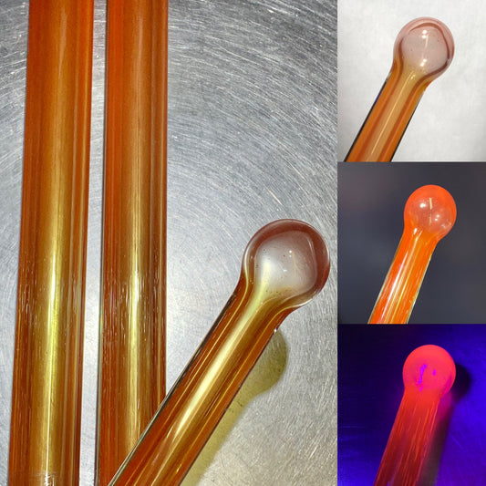 UV over orange Tube